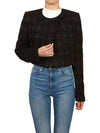 ROPX15107A RX184 001 Women s Wool Crop Jacket - ROCHAS - BALAAN 7