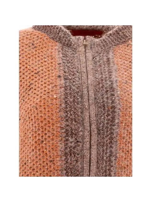 GARDEN round neck cardigan 6006ELAW23A APRICOT - ECKHAUS LATTA - BALAAN 3