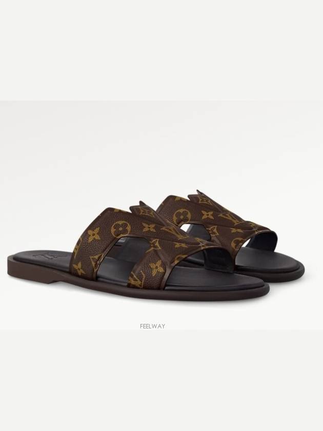 Oasis Monogram Mule Brown - LOUIS VUITTON - BALAAN 3