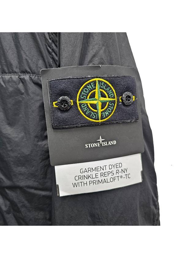 Garment Dyed Crinkle Reps Jacket Black - STONE ISLAND - BALAAN 4