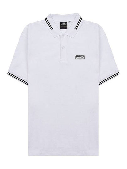 International Essential Tipped Short Sleeve Polo Shirt White - BARBOUR - BALAAN 2