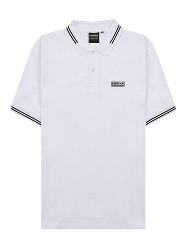 International Essential Tipped Short Sleeve Polo Shirt White - BARBOUR - BALAAN 1