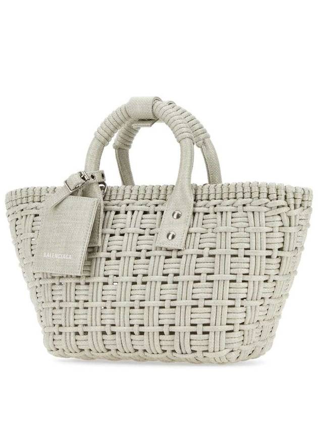 Bistro XS Basket Tote Bag Abbey Stone - BALENCIAGA - BALAAN 3