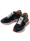 Loubi Shark Low Top Sneakers Black Red - CHRISTIAN LOUBOUTIN - BALAAN 2