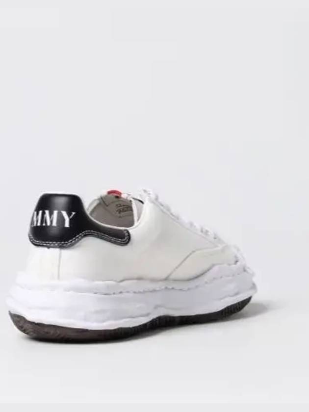 Blakey OG Sole Canvas Low Top Sneakers White - MAISON MIHARA YASUHIRO - BALAAN 5