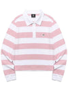 Striped collar sweatshirt PINK - 20THHOLE - BALAAN 2