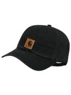 Odessa Ball Cap Black - CARHARTT - BALAAN 2