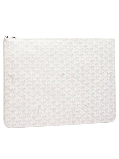 Senna GM Clutch Bag White - GOYARD - BALAAN 1