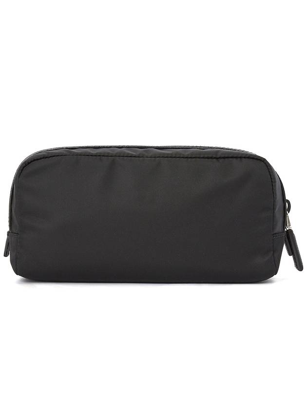 Re-Nylon Travel Pouch Clutch Bag Black - PRADA - BALAAN 5