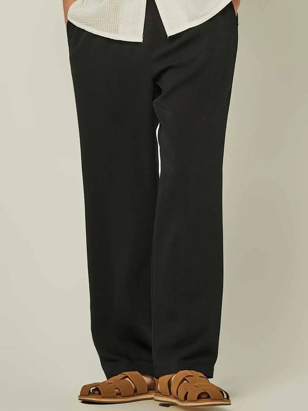 Two Tuck Linenlike Wide Slacks - TRADCLUB - BALAAN 3