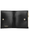 Vara Bow Half Wallet Black - SALVATORE FERRAGAMO - BALAAN 5