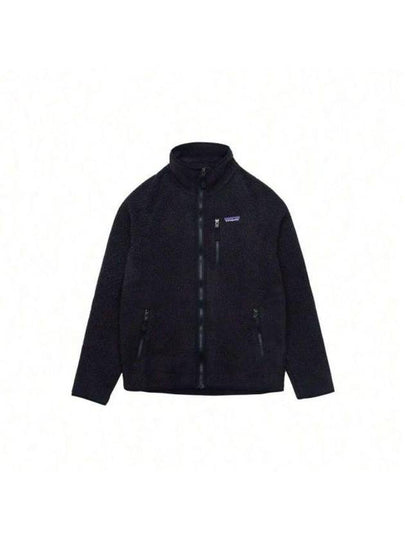 Retro Pile Fleece Zip-Up Jacket Black - PATAGONIA - BALAAN 2