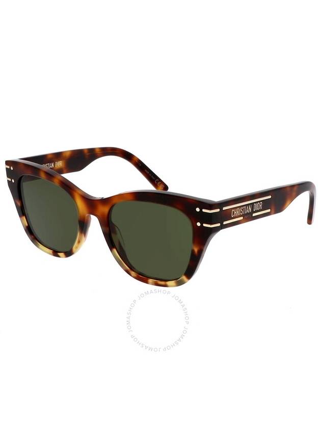 Dior DIORSIGNATURE B4I Green Cat Eye Ladies Sunglasses CD40103I 53N 52 - DIOR - BALAAN 1