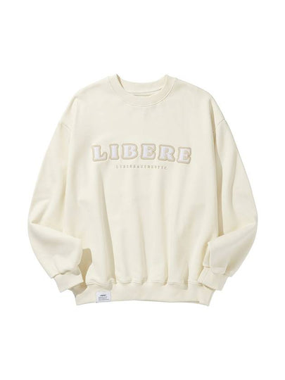 Logo Sweatshirt Ivory - LIBERE - BALAAN 2