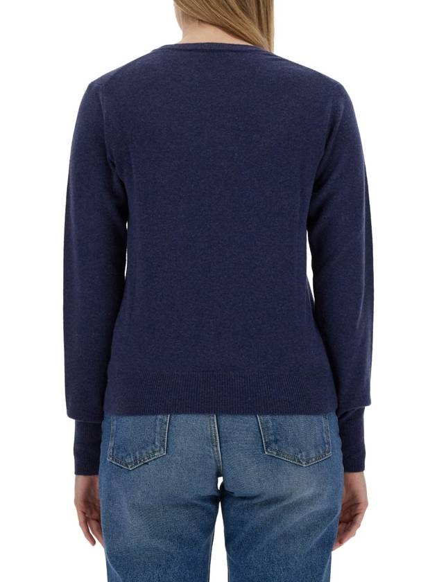 Bea Jumper Knit Top Navy - VIVIENNE WESTWOOD - BALAAN 5