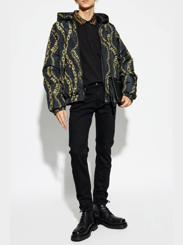 chain reversible padded jacket - VERSACE - BALAAN 2