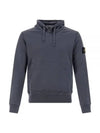 Signature Logo Patch Hoodie Grey - STONE ISLAND - BALAAN 2