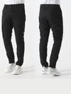 303WA slim fit cargo pants black - STONE ISLAND - BALAAN 2