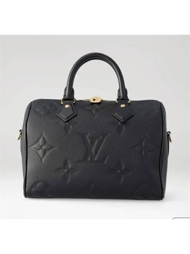 Speedy Bandouliere 25 Monogram Tote Bag Black - LOUIS VUITTON - BALAAN 3