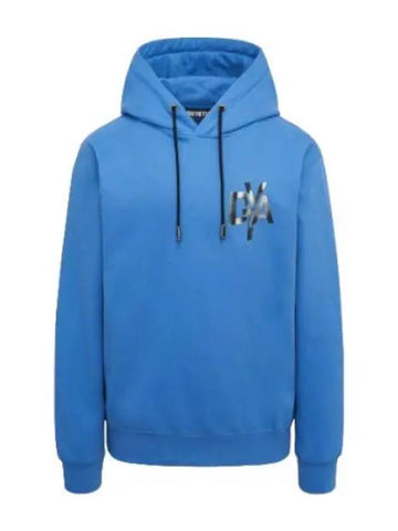 Romino Blue Unisex Training Top Hoodie Hooded Sweatshirt - DUVETICA - BALAAN 1