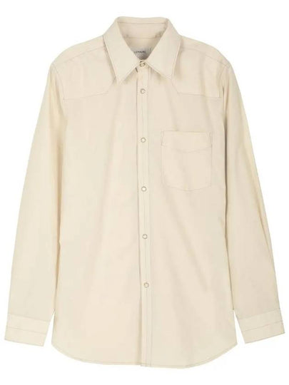 Western Fitted Shirt Ivory - LEMAIRE - BALAAN 2