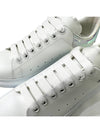 Oversized Smooth Calf Leather Sneakers White Shock Pink - ALEXANDER MCQUEEN - BALAAN 5