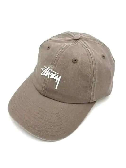 Low Pro Ball Cap Gray - STUSSY - BALAAN 1