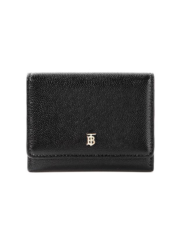 TB Logo Card Wallet Black - BURBERRY - BALAAN 1