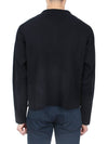 Small Heart Long Sleeve Polo Shirt Black - AMI - BALAAN 5