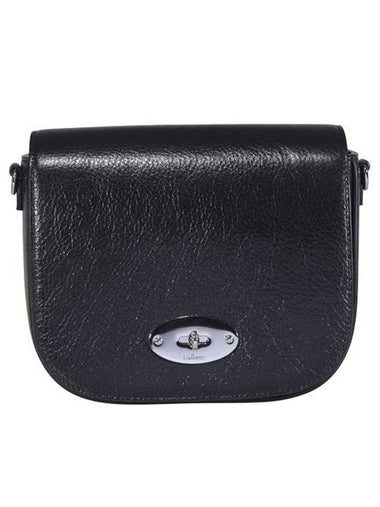 Small Darley Satchel Leather Cross Bag Black - MULBERRY - BALAAN 1