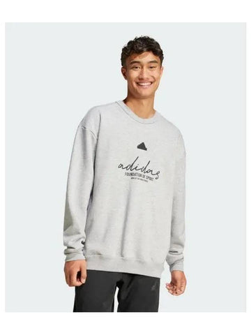 adidas brand love fleece sweatshirt IX1320 - ADIDAS - BALAAN 1