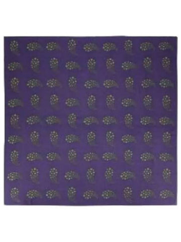 Dot Paisley Pattern Silk Scarf Purple - NEEDLES - BALAAN 1