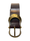 Vintage Buckle Belt Dark Brown - DOLCE&GABBANA - BALAAN 4