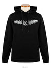 Logo Print Hoodie Black - MOOSE KNUCKLES - BALAAN 3