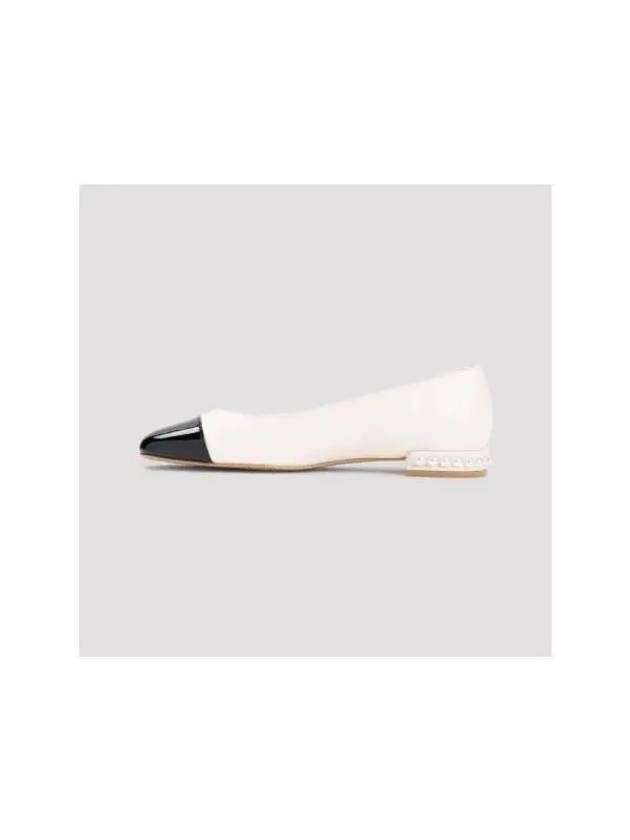 Pearl decorated leather flat shoes SD441 SCP SV2 - STUART WEITZMAN - BALAAN 3