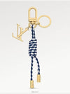 Nautical Knot Bag Charm Key Holder Gold Blue - LOUIS VUITTON - BALAAN 3