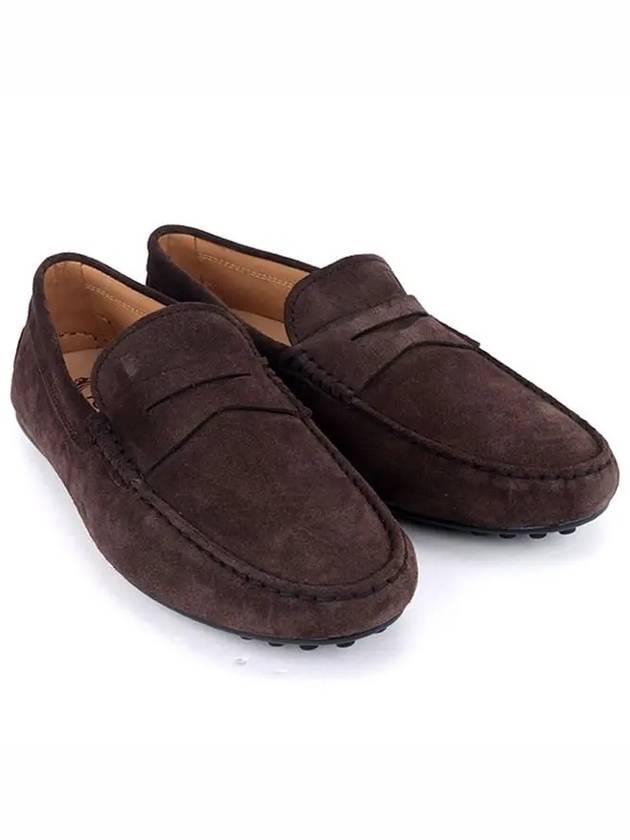 City Gomino Driving Shoes Brown - TOD'S - BALAAN 3