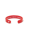 Acrylic Bangle 2 Red HM27GD141 - HUMAN MADE - BALAAN 4