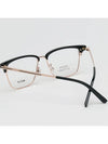 Eyewear Square Glasses Black Gold - BALLY - BALAAN 5