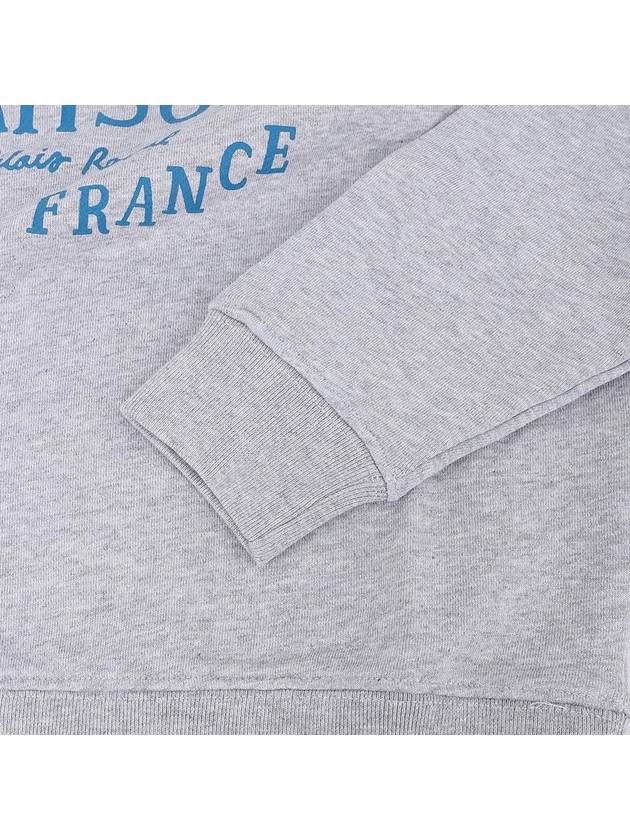 Cotton Palais Royal Vintage Logo Sweatshirt Grey - MAISON KITSUNE - BALAAN 6