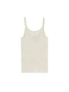 SRHWC Ribbed Sleeveless Cream - SPORTY & RICH - BALAAN 2