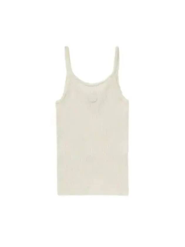 SRHWC Ribbed Sleeveless Cream - SPORTY & RICH - BALAAN 2