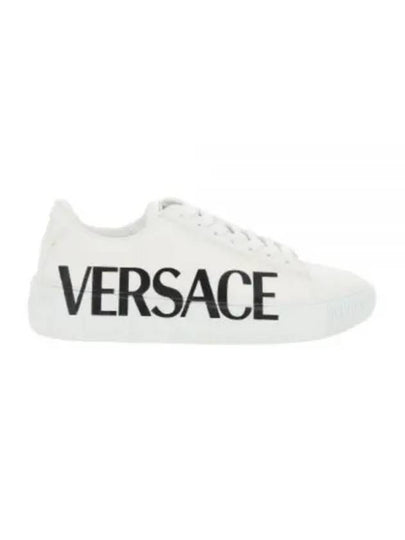 Greca Logo Low Top Sneakers White - VERSACE - BALAAN 2