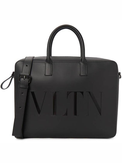 Logo Brief Case Black - VALENTINO - BALAAN 2