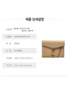 Cassandra Chain Wallet Shoulder Bag Beige - SAINT LAURENT - BALAAN.