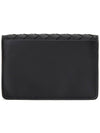 Intrecciato Flap Business Card Wallet Black - BOTTEGA VENETA - BALAAN 3