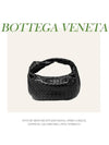 Teen Jodie Intrecciato Leather Tote Bag Black - BOTTEGA VENETA - BALAAN 4