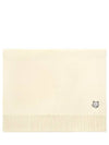 Wool Fox Head Muffler Ivory - MAISON KITSUNE - BALAAN 2