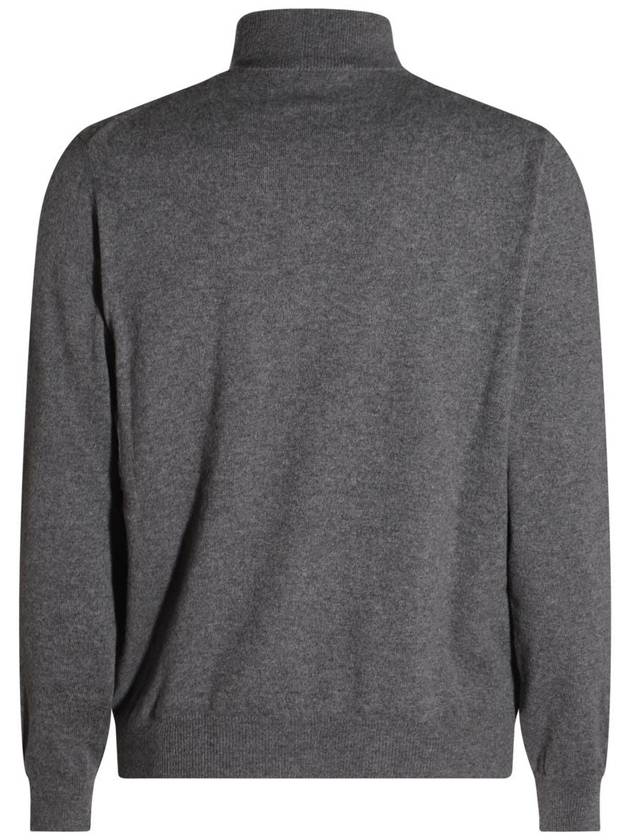 Malo Grey Wool Knitwear - MALO - BALAAN 2