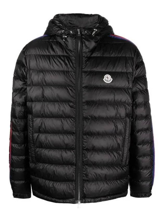 Agout short down jacket black - MONCLER - BALAAN 2